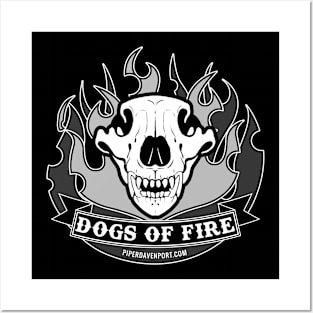 Piper Davenport - Dogs of Fire Logo Posters and Art